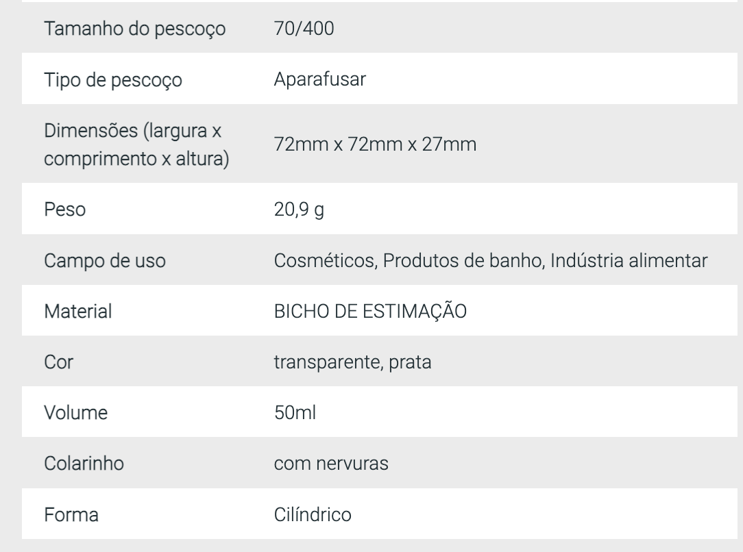 Boião transparente ecológico.
