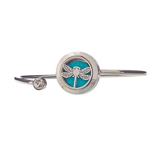 Bracelet cristal libellule - 20mm