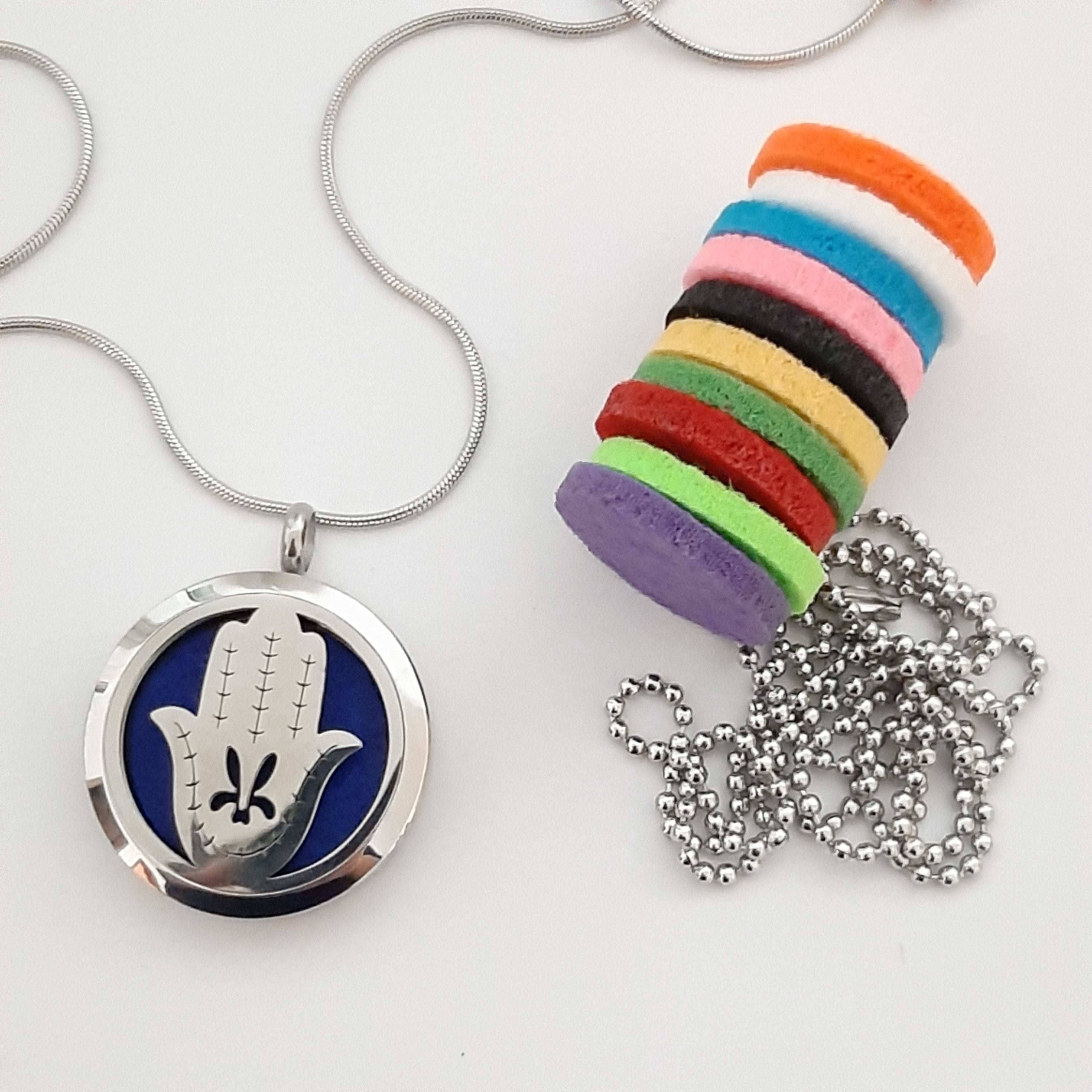 Colar Aromático para Óleos Essenciais | Mão de Fátima***