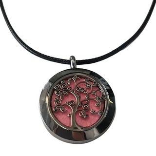 Tree of Life Necklace 25mm (leather thread)
