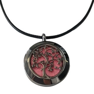 Collier Arbre de Vie 25mm (fil cuir)