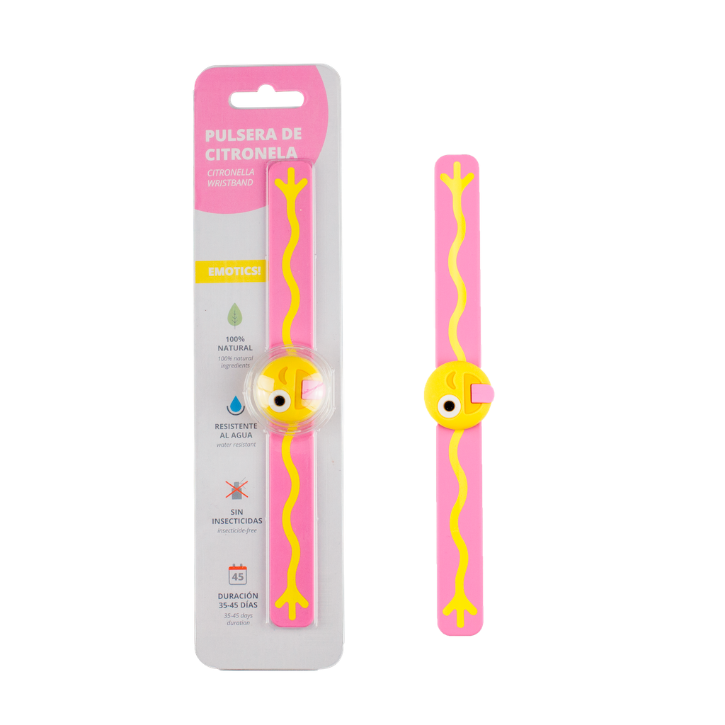 Pulseira repelente natural para crianças