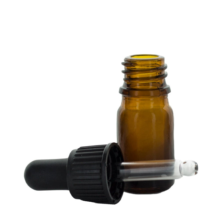 5ml bottle with amber glass pipette