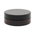 PET amber jar with lid