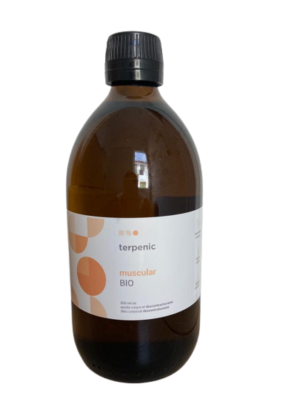 Descontração Muscular 500ml bio  | óleo massagem.