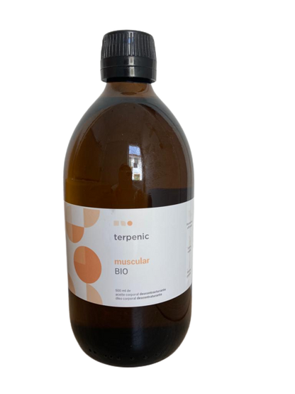 Descontração Muscular 500ml bio  | óleo massagem