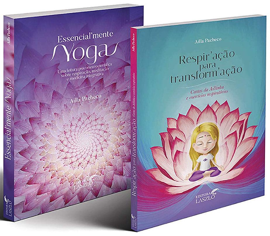 Kit Essencial'mente Yoga (2 livros + cartas) | Ailla Pacheco