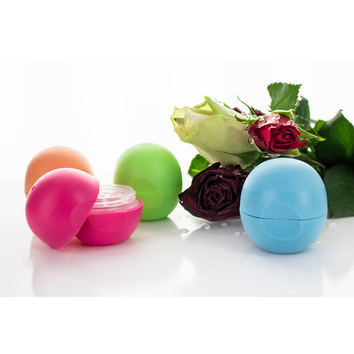 Boião para bálsamo rosa ou azul