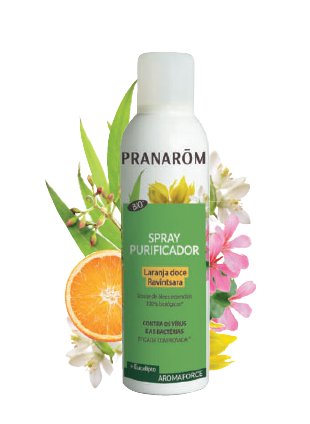 Spray Purifiant Orange Douce et Ravintsara 150ml (bio) 